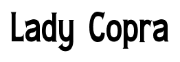 Lady Copra font